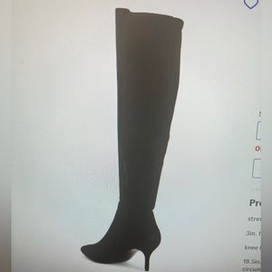 Worn once Charles by Charles Atypical stretch high shaft boots 6.5